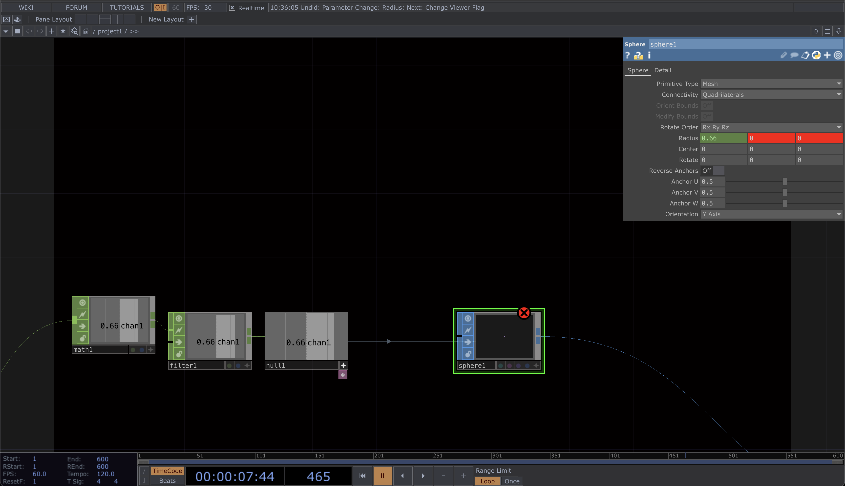 When we got to TouchDesigner, I was one of the few students that had a weird error in one of the nodes.