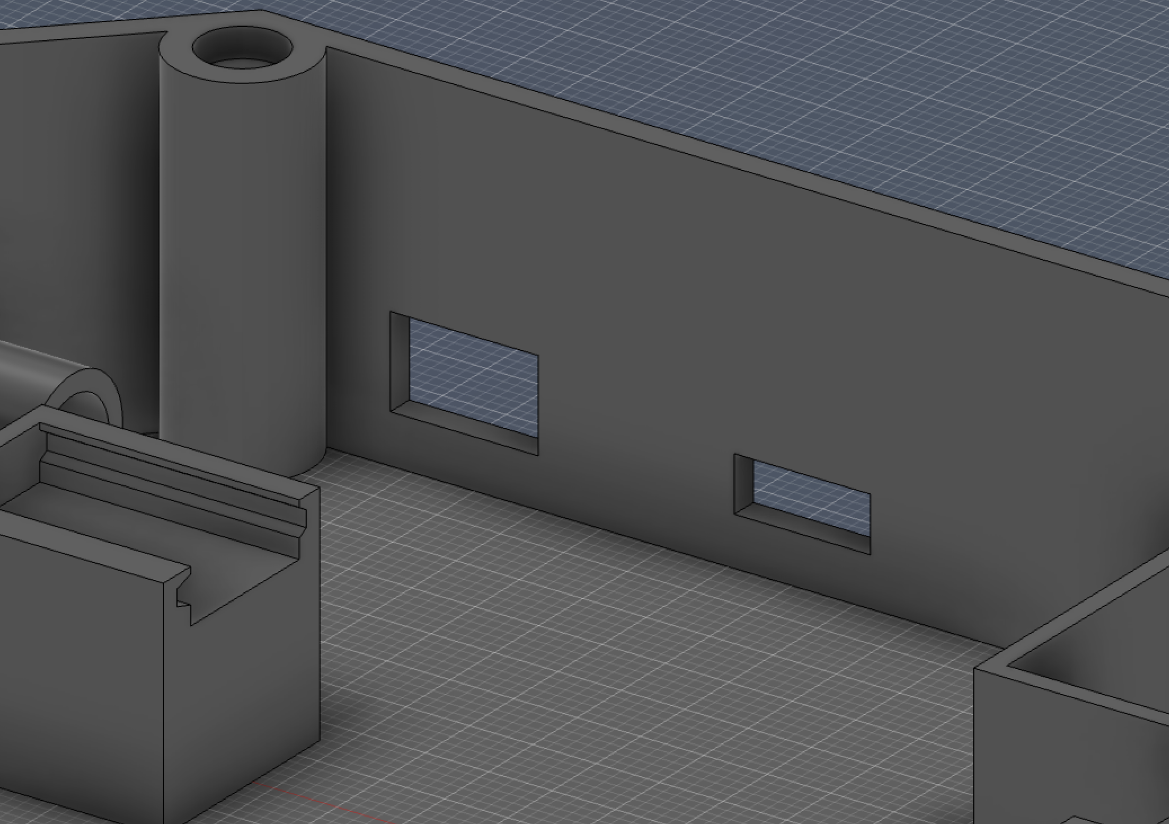 Added cutouts for press-fit rocker switch and USB Type-C port for power.